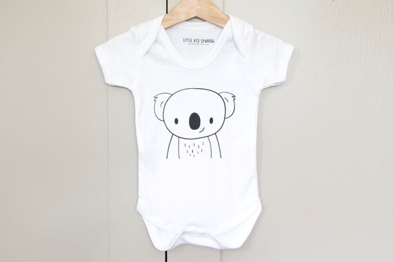 I Love To Snuggle Koala Baby Bodysuit Funny Baby Bodysuit Cute Baby Clothes Unisex Baby Animal Baby Bodysuit Baby Shower Gift