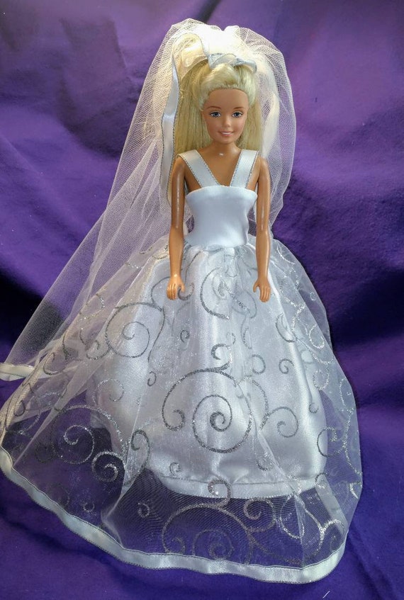barbie wedding gown