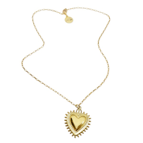 Savannah Heart Charm Necklace main image 1