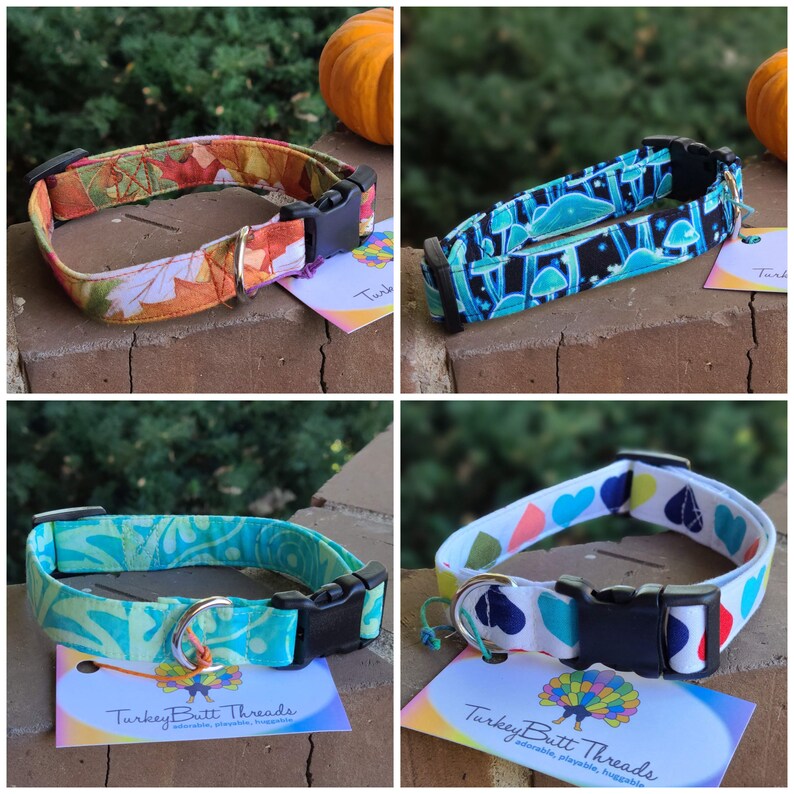 etsy small dog collars