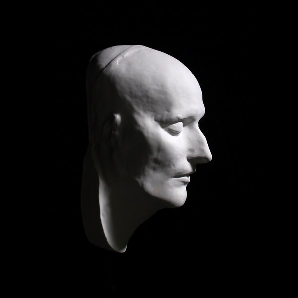Napoleon Bonaparte Death Mask, Gips van Parijs Cast Copy, Kunstreferentie voor Cast Drawing
