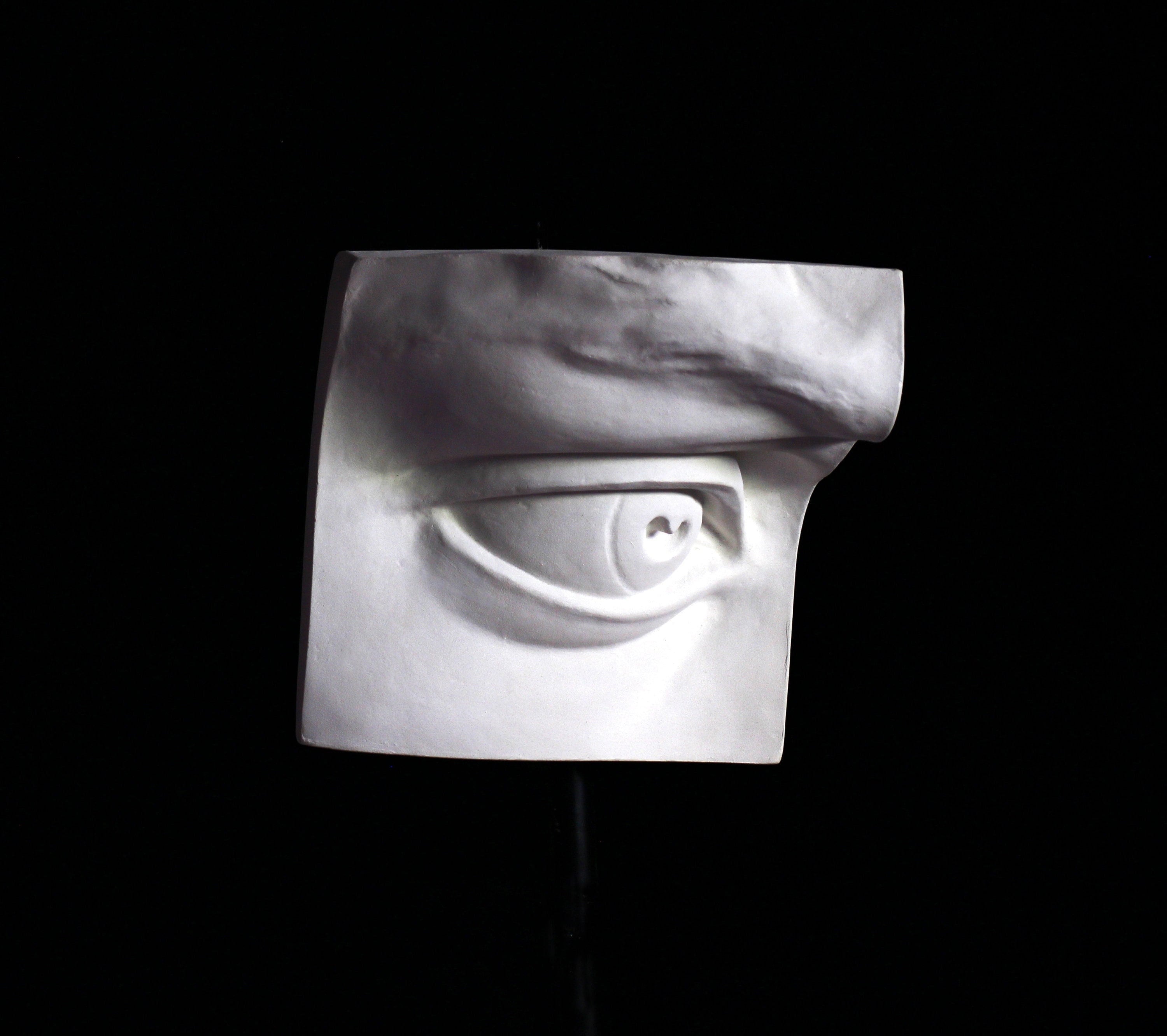 Plaster Cast of Michelangelo's David Eye Sculpture. Male Etsy