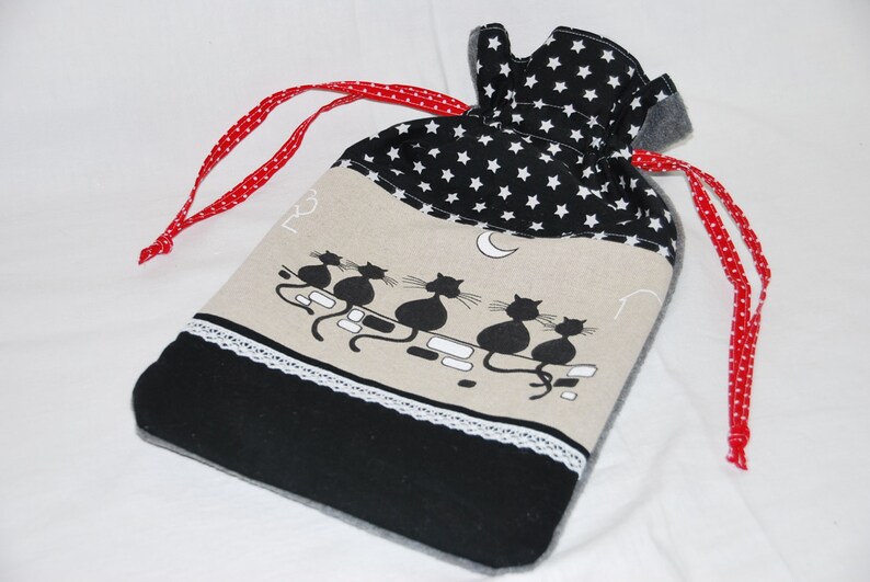 Hot Water Bottle Cover Hot Water Bottle Cover Cats Etsy