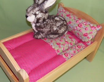 Pillow, sleeping pad suitable for Ikea Duktig doll bed / bed pad for rabbits, cats, small dogs and other pets.