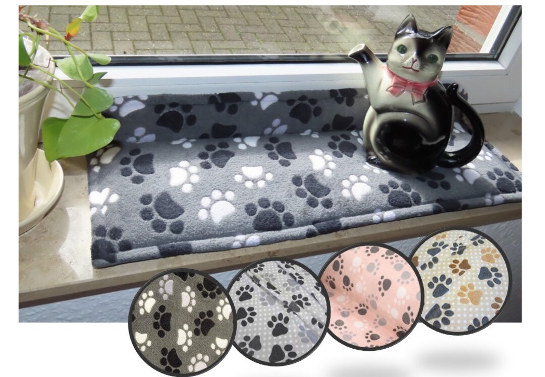 Cat Cushion Window Sill, Window Sill Cushion, Window Cushion, Window