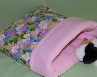 XL cuddly bag W 34 cm, sleeping bag, pillow, blanket, cuddly cave for dwarf rabbits, guinea pigs and other rodents