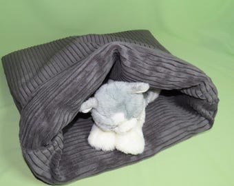 Kuschelsack, Schlafsack, Snuggelsack, Nestchen, Kuschelnest, Kissen, Decke, Betthöhle, Katzenhöhle, Dackeldecke, Kuschelsack, Geschenkidee