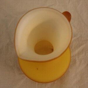 Vintage Kanawha Authentic Peachblow 264 Miniature Pitcher, Lemon Bild 8