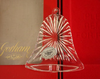 Vintage Gorham Lead Crystal Ornament