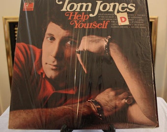 Vintage Used Vinyl Record Album Tom Jones "Help Yourself"