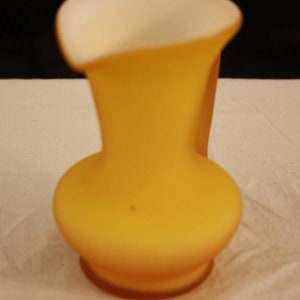 Vintage Kanawha Authentic Peachblow 264 Miniature Pitcher, Lemon Bild 2