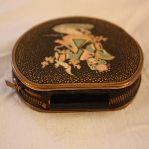 Vintage Annette Honeywell Compact In Oriental Design image 7