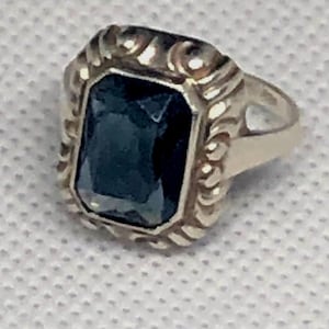 835 Silver Ring - Etsy