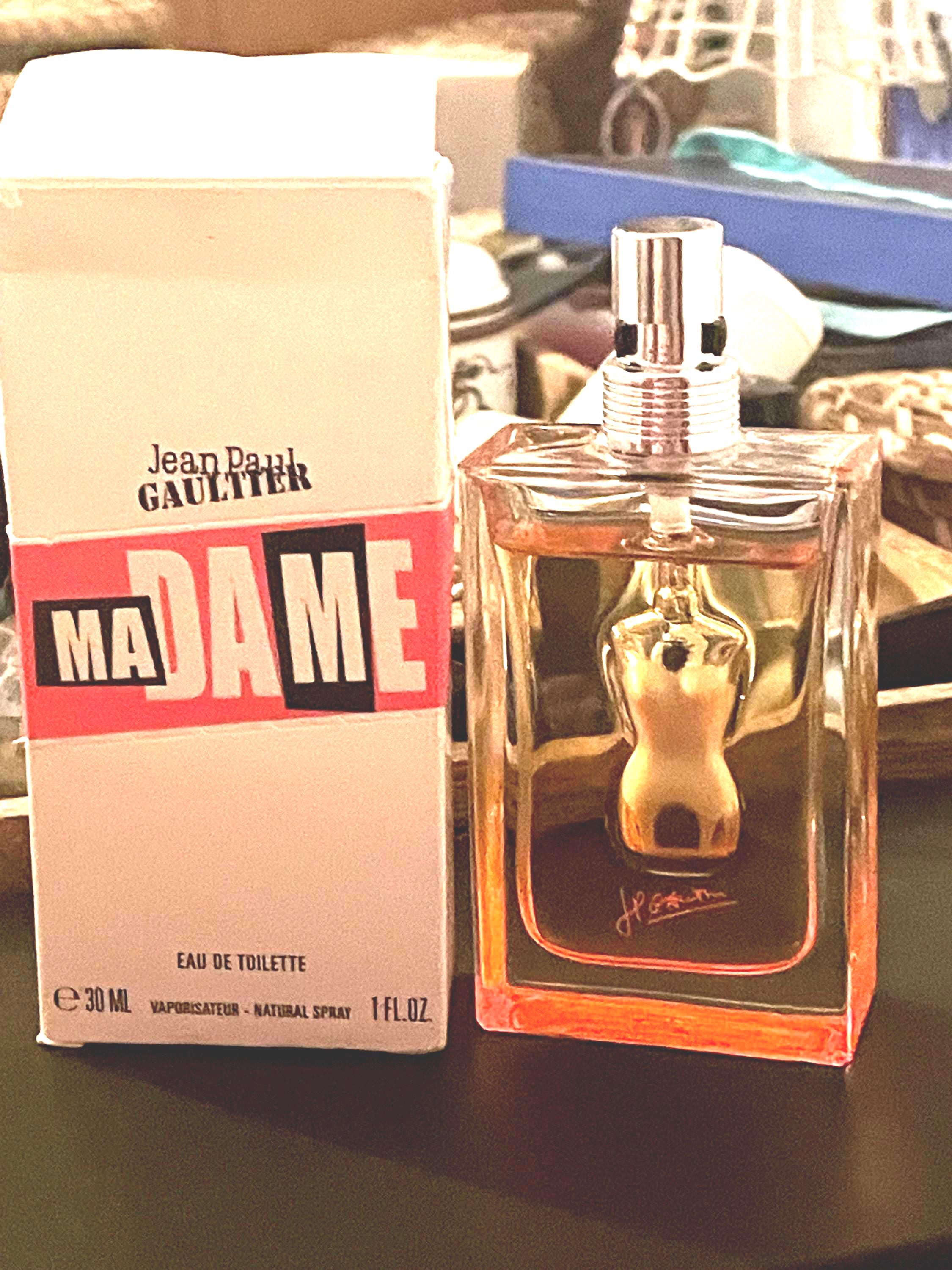 Madame Jean Paul Gaultier Perfume, Collectible Neon Orange Bottle
