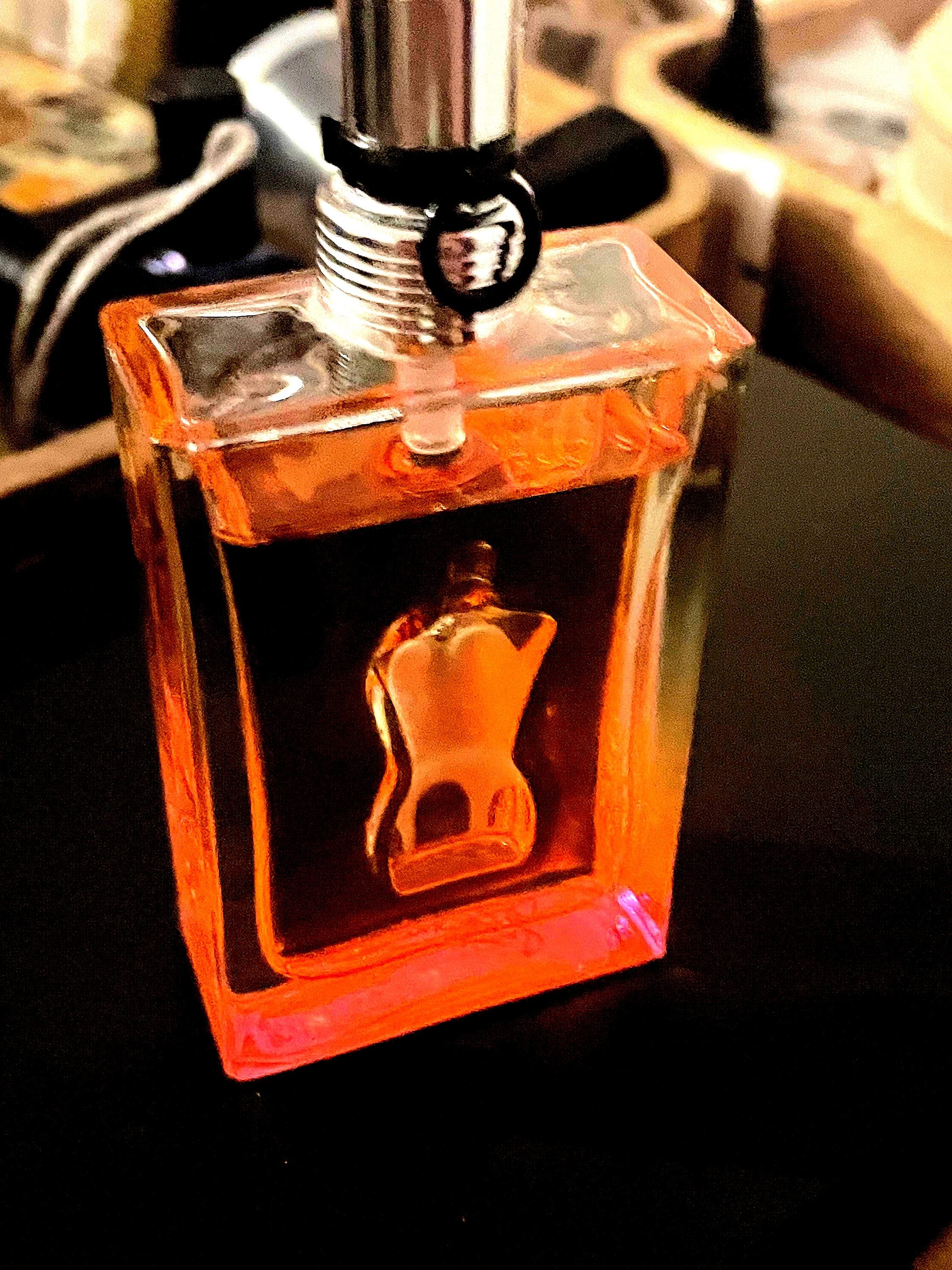 Madame Jean Paul Gaultier Perfume, Collectible Neon Orange Bottle