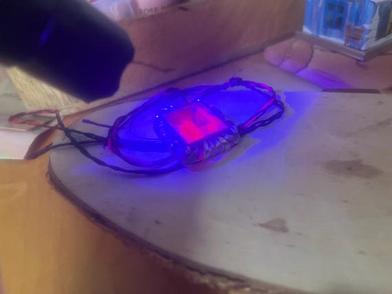 Teal blue SAPPHIRE Large rectangular step cut fac… - image 11