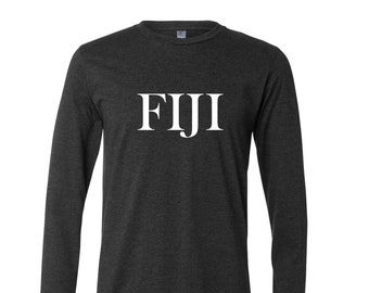 Fiji Greek Letters Etsy