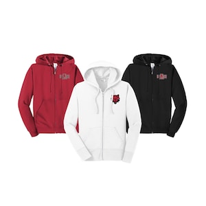 Arkansas State University, Embroidered Hoodie, Arkansas State Redwolves Hoodie, Merch Grad Gift, Swag, Spirit wear Arkansas State Sweatshirt