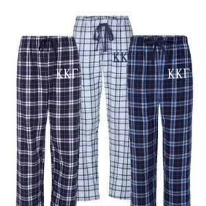パンツ LAST NEST EMBROIDERED PAJAMA PANTS vineyard vines Flannel Pajama Pants, Balsam Plaid Navy, X