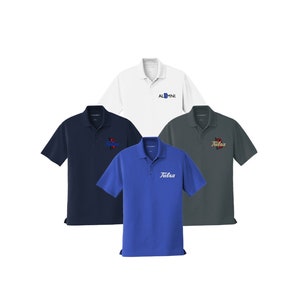 The University of Tulsa, Performance Polo Embroidered with Choice of The University of Tulsa Golden Hurricane Logo, Tulsa Alumni Polo