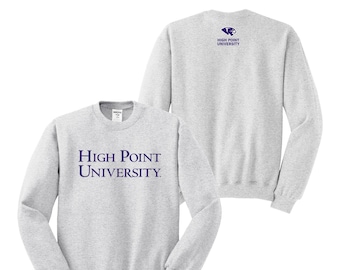 High Point University Crewneck Sweatshirt: HPU Panthers Spirit Wear