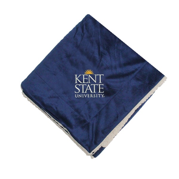 Kent State University, Micro Sherpa Throw, Kent State Blanket, Kent State Throw, Blanket, Kent State Soft Comfy Blanket, Gifts