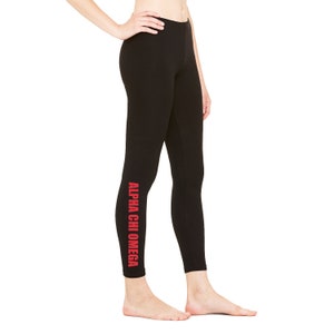 Omega symbol leggings sales