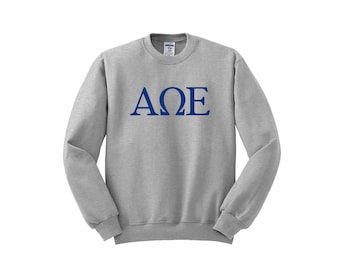 Alpha Omega Epsilon, Crewneck Sweatshirt, AOE Sorority Crewneck Pullover, AOE Logo Kleding en Kleding, merchandise, swag, rush geschenken