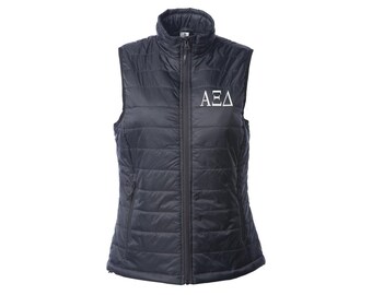Alpha Xi Delta Puffy Jacket