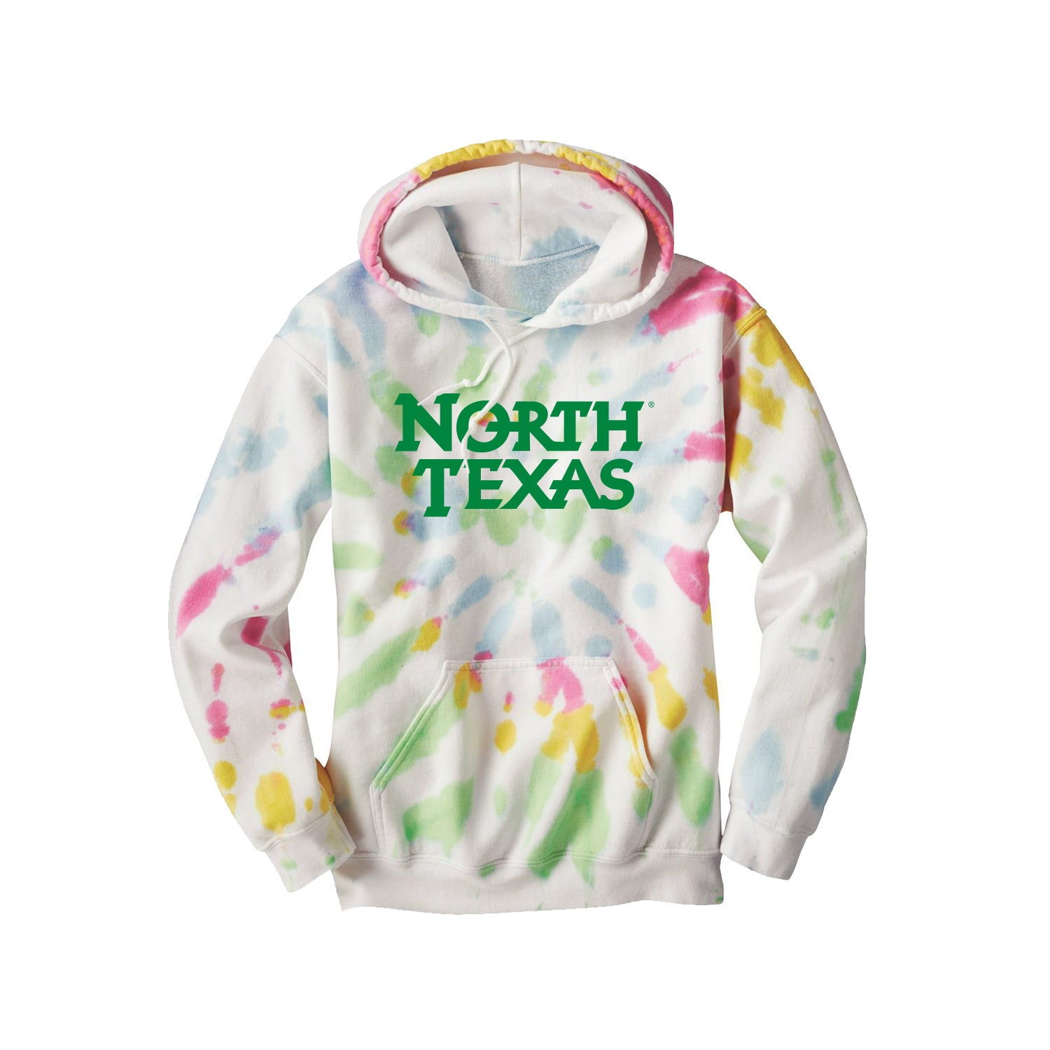 North Texas Tie Dye Hoodie 