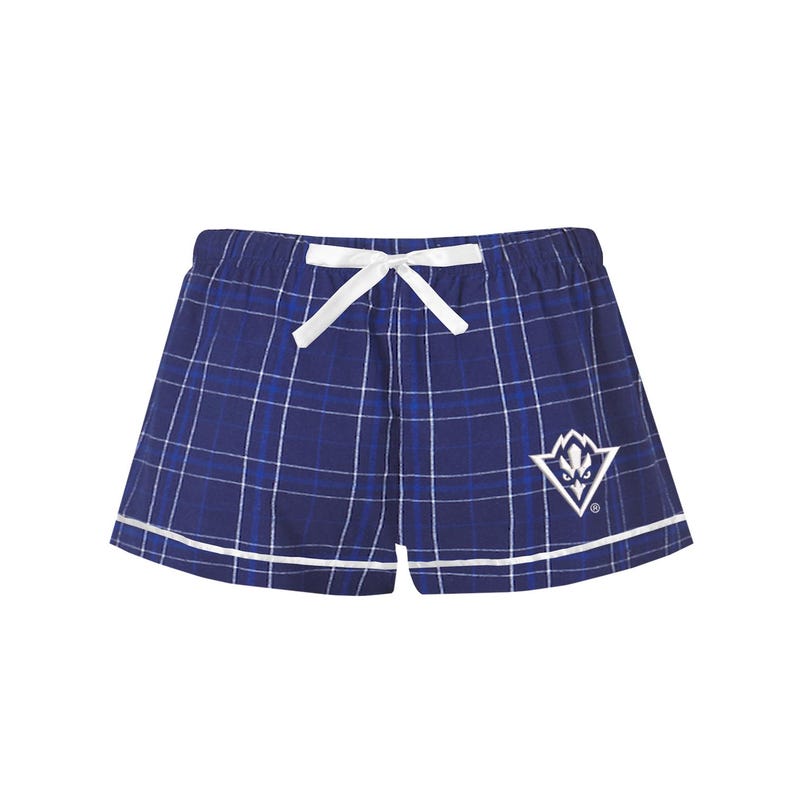 UNCW Seahawks Flannel Boxer Shorts: Embroidered Spirit Wear image 5