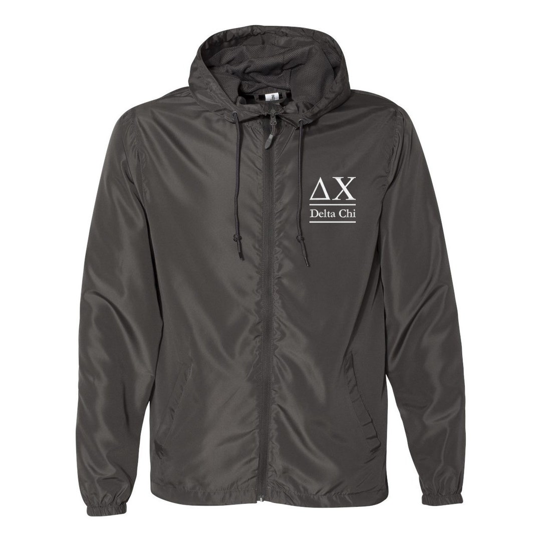 Delta Chi, Windbreaker Jacket, Delta Chi Anorak, Dchi