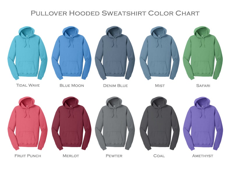 Mu Sigma Upsilon Sweatshirt Mu Sigma Upsilon Hooded Pullover Sweatshirt MSU Pigment Dyed or Solid Color Hoooded Sweatshirt