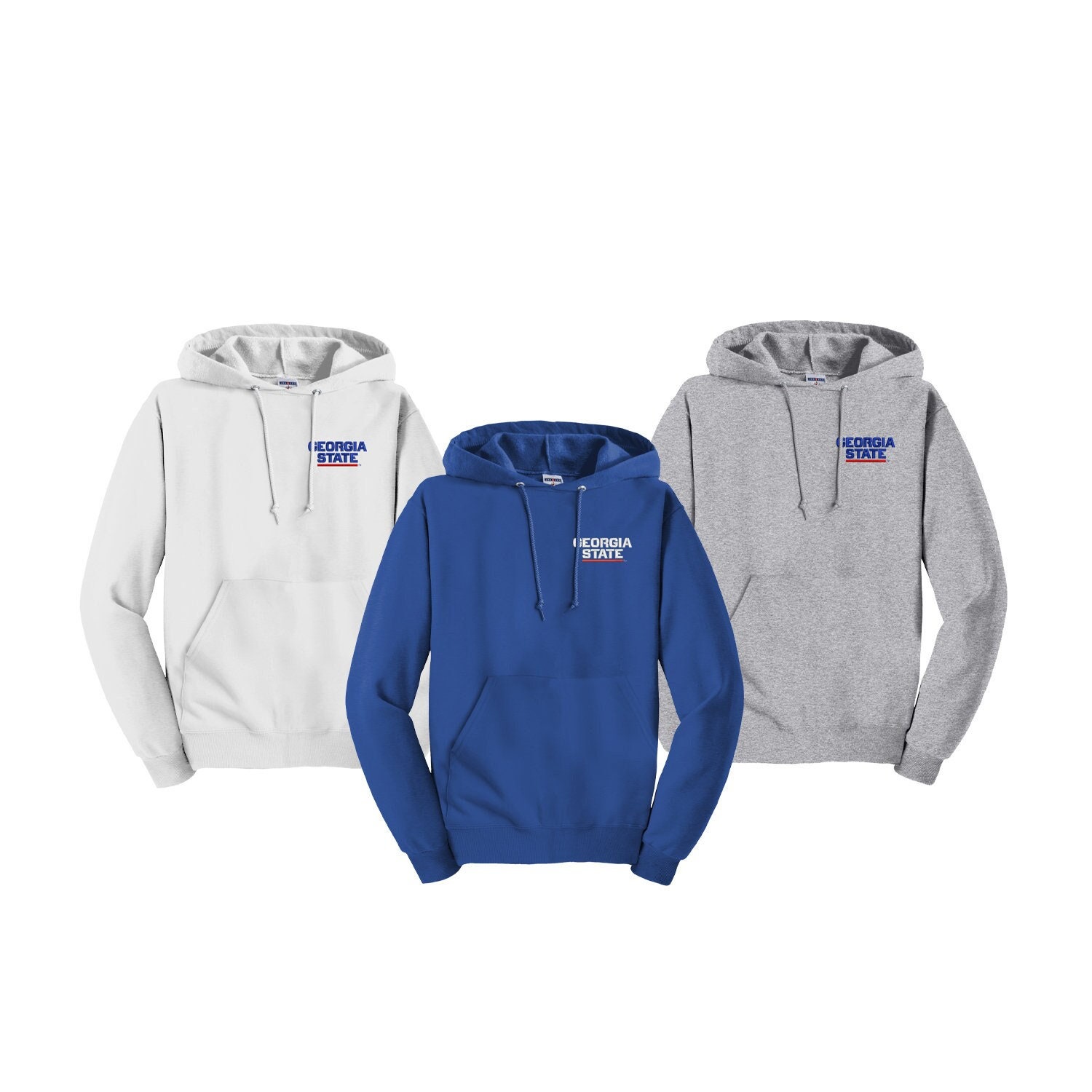 Georgia State University Embroidered Hooded Sweatshirt GSU Panthers Apparel Clothing Georgia State Merch Gifts for graduation