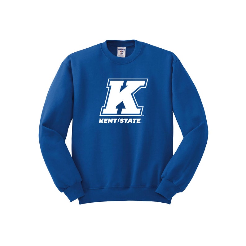 Kent State University Crewneck Sweatshirt Kent State Fleece Etsy