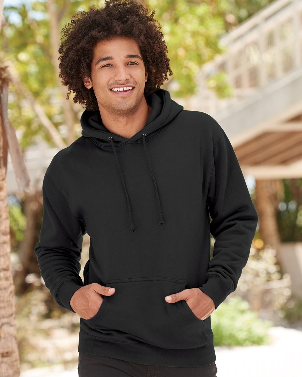 Georgia State University Hooded Pullover Printed with Choice of GSU Logo