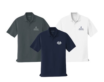 Samford University, Performance Polo, Dry Fit Polo Embroidered with choice of SAM U logo or the Samford University Belltower, SAMU Polo