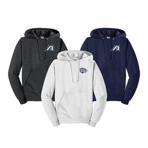 Augusta University Embroidered Hooded Sweatshirt, Augusta Panthers Sweatshirt, Apparel Clothing, Augusta Spirit Wear Merch Graduation Gifts