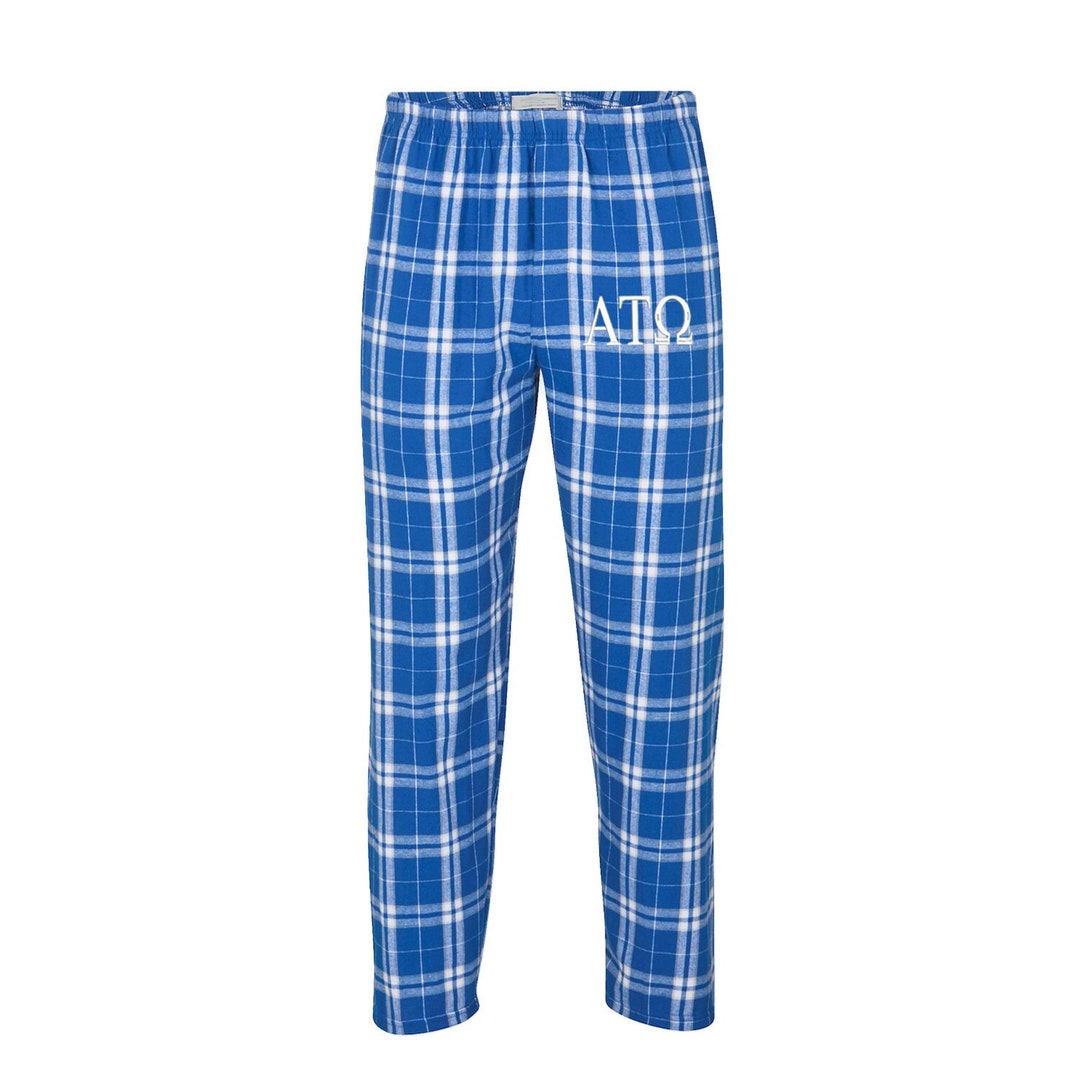 Alpha Tau Omega Flannel Pants, ATO Fraternity Loungewear Sleepwear ...