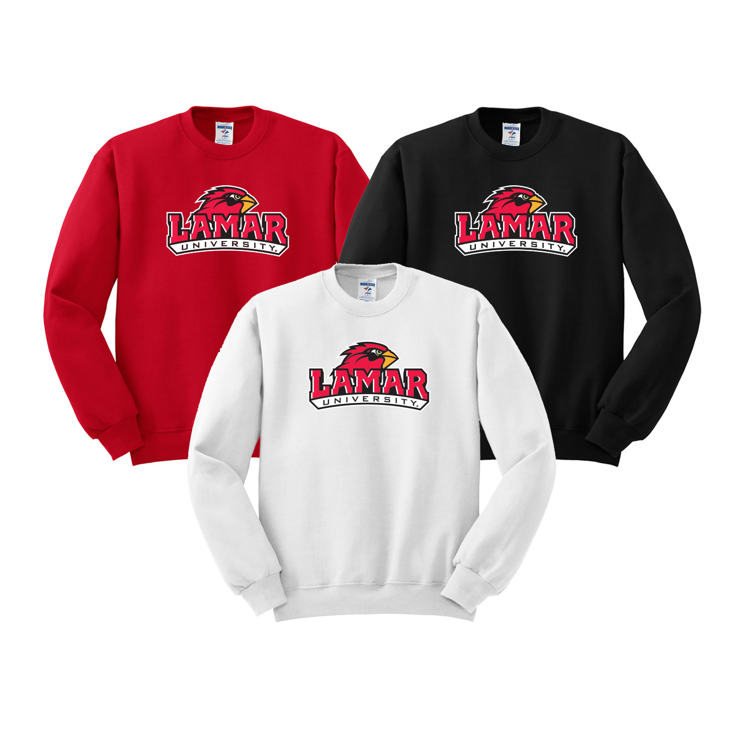 Lamar University Cardinals Crewneck Sweatshirt: LU Spirit Wear - Etsy