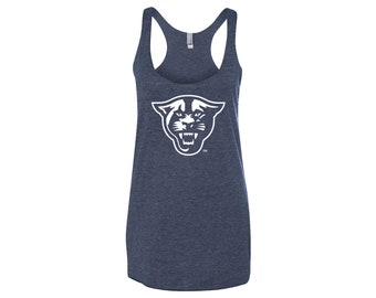 Georgia State University Panthers Tri Blend Racerback Tank, Georgia State Tank Top, GSU Apparel, GSU Clothing, Georgia State Swag, Gifts