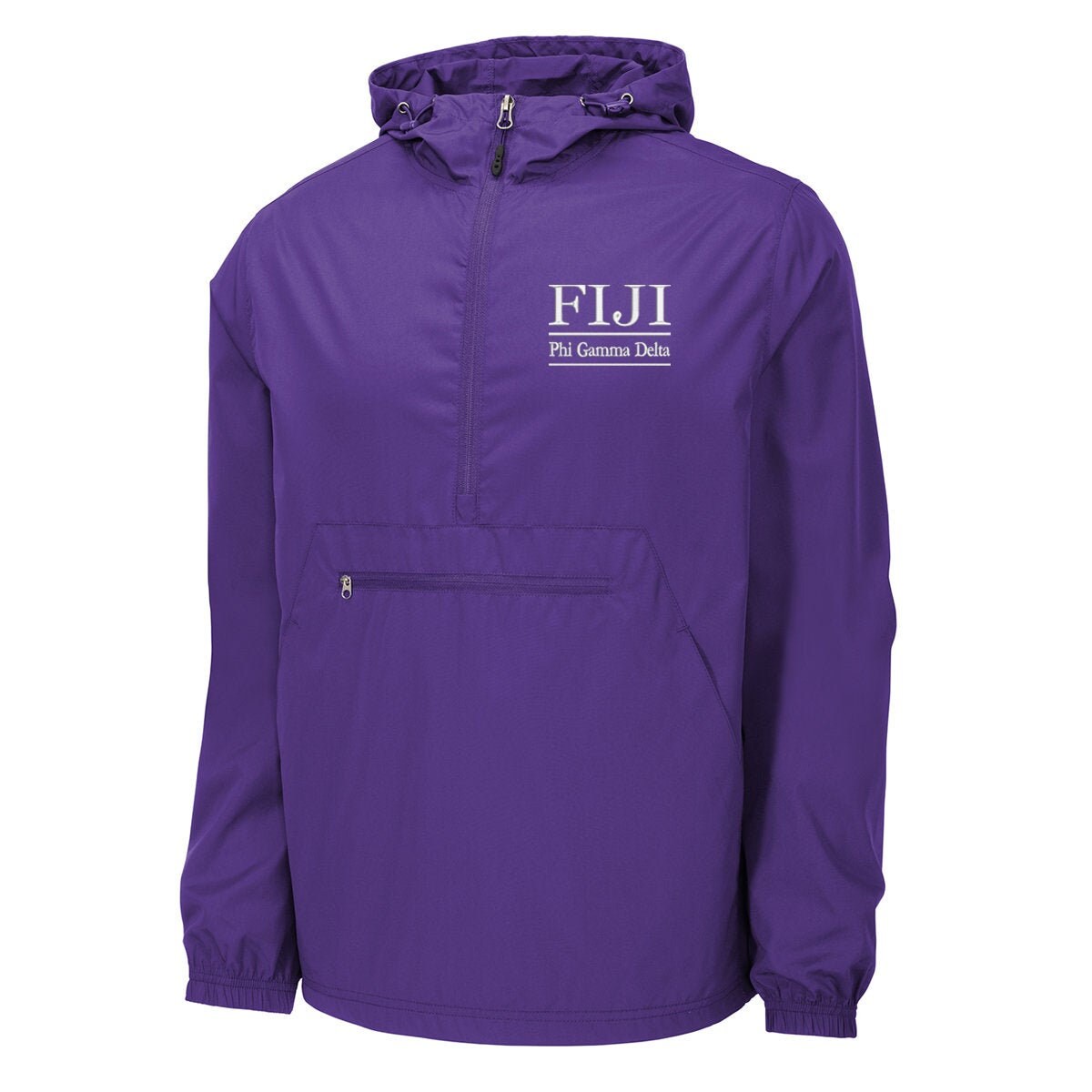 【HI FI FNK】Prime Windbreaker NinjaZone Half-Zip Windbreaker Hoodie - NinjaZone Store