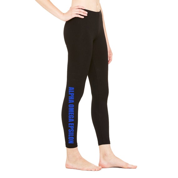 Alpha Omega Epsilon Leggings AOE Yoga 