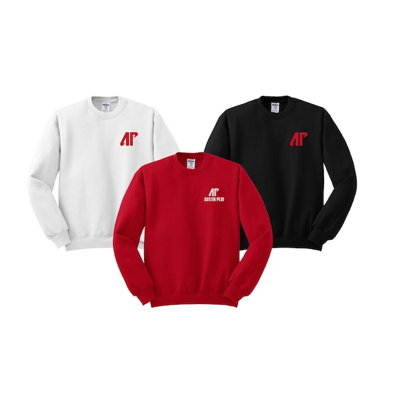 Austin Peay Embroidered Crewneck Sweatshirt Austin Peay Governors Apparel Clothing Spirit Wear Swag Merch Gifts for Graduation Etsy
