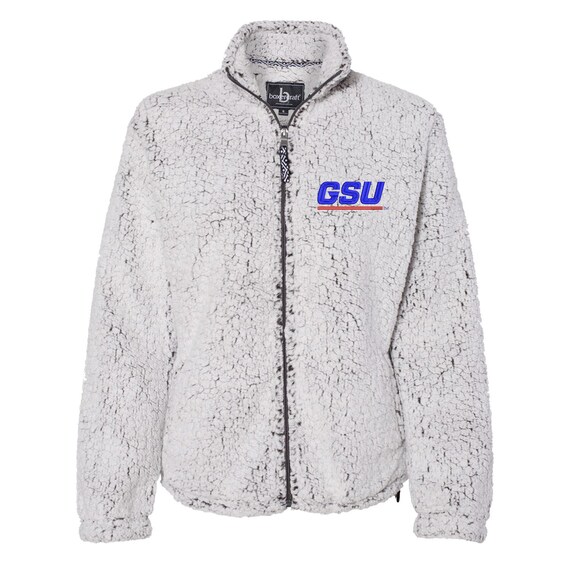 sherpa full zip jacket