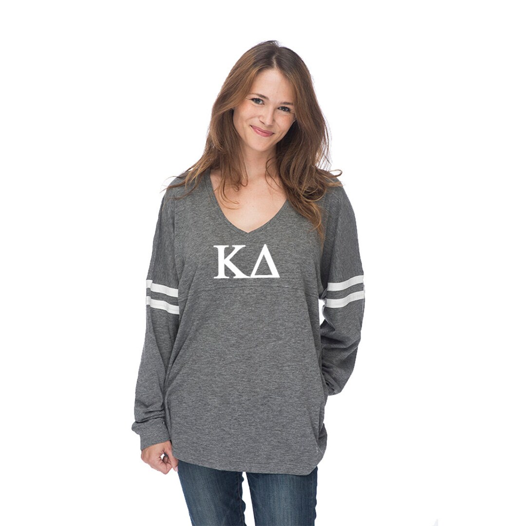 Kappa Delta Varsity Slub Long Sleeve Tee, Kay Dee Sorority Shirts Apparel  Clothing Merch Swag Rush Bid Day Pledge Gifts Big Little Sis Gifts - Etsy