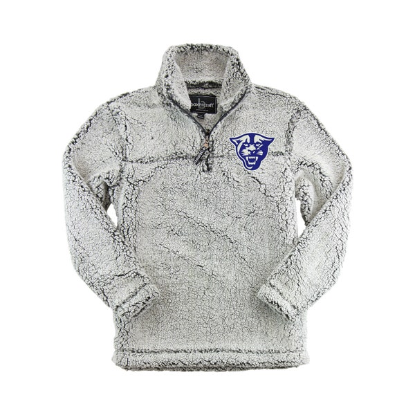 Georgia State University, Sherpa Quarter Zip Pullover, GSU Swap Merch Spirit Wear, Warm cozy outdoor apparel clothing, college student gifts