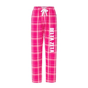 Delta Zeta Flannel Pajama Pants: Sorority Loungewear