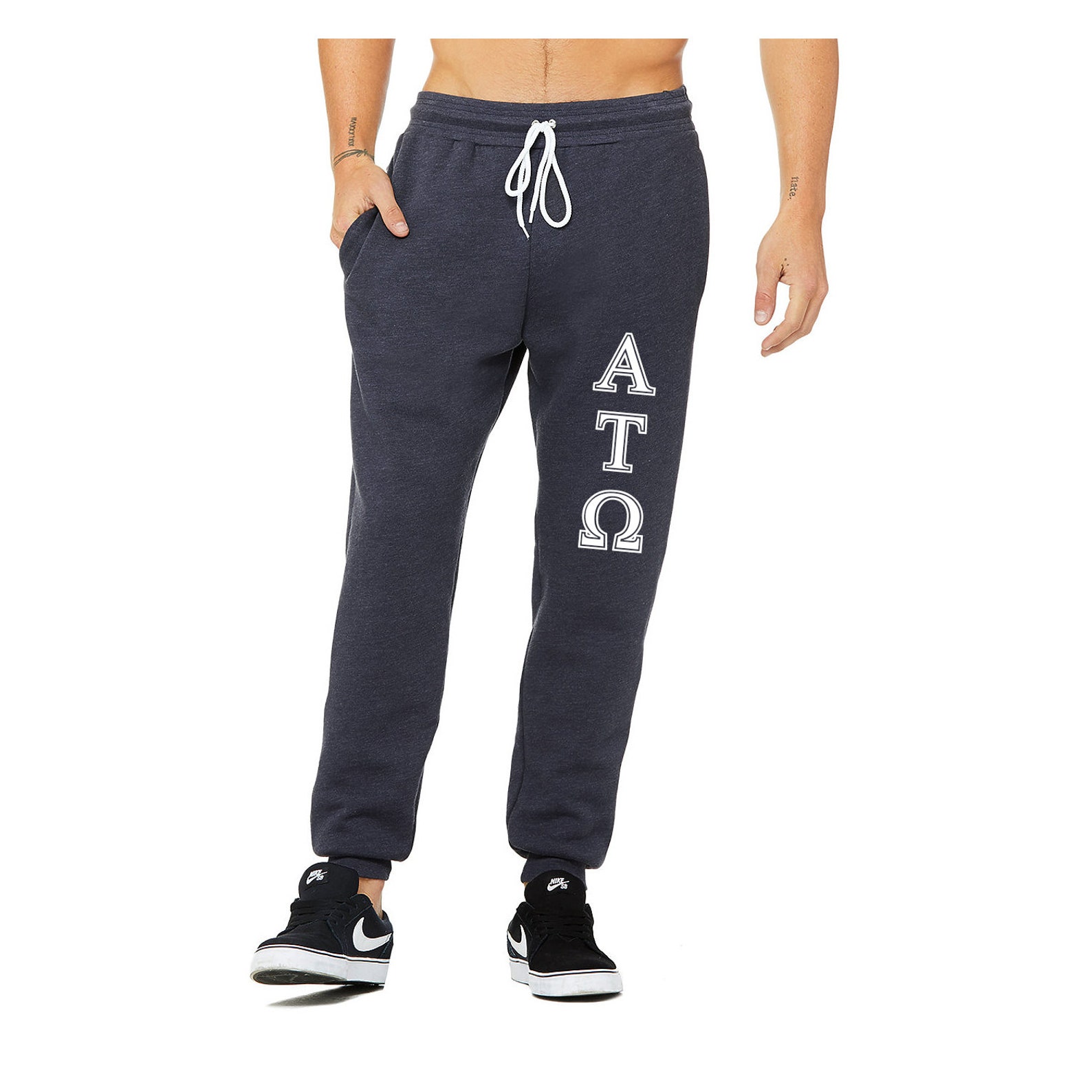 Alpha Tau Omega Jogger Sweatpants for men ATO joggers Alpha | Etsy