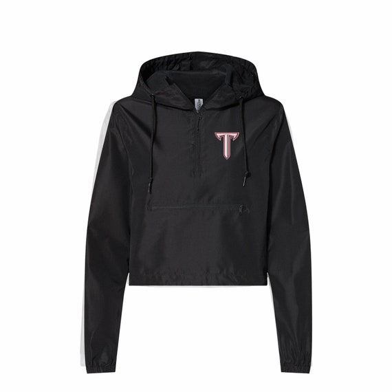 【COSYHARU】Core Gough Core Hood Windbreaker Crop Women's cropped windbreaker - My Social Cat Bonafide